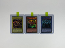 Yu-Gi-Oh! -- Götterkarten -- Obelisk / Slifer / Winged Dragon of Ra -- 25th Ed