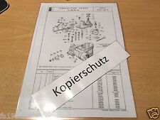 Fiat 500 G, Weber 26 OC 10 Vergaserplan