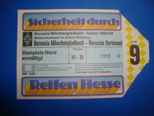 82/83 Ticket Borussia