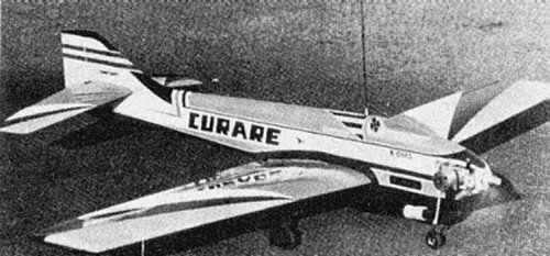 Bauplan curare modellbauplan - curare,