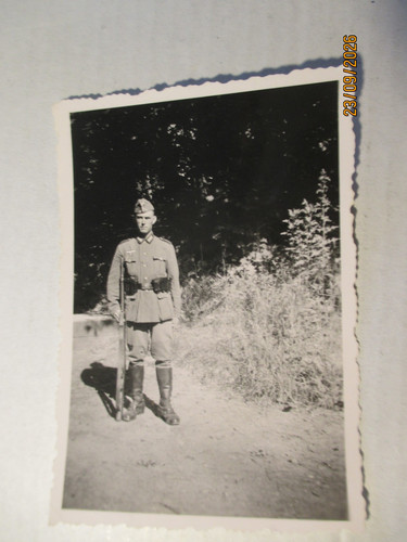 Foto militär soldat in - 2.wk.militär,