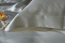 Bettwäsche aus 100% Seide, Weiß, 135x 200 cm, 40x 80 cm