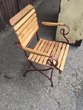 Antiker Gartenstuhl Klappstuhl aus den 20er Jahren Top Restauriert Vintage Rar