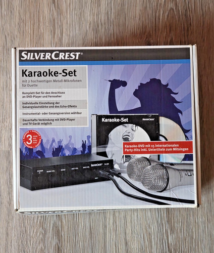 Karaoke set anlage silvercrest - set,