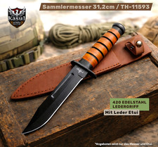 Sammler Messer Ledergriff