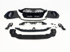 für Audi A3 8Y 2020-2024 Sedan Stoßstange Front Bumper Set RS3 Style BLACK