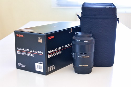 Sigma 105 ex makro - f2,8, dg