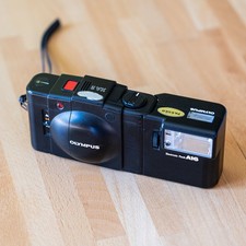 Olympus XA2 mit Blitz A16 – Set, inkl. OVP, Anleitungen & Garantiekarte