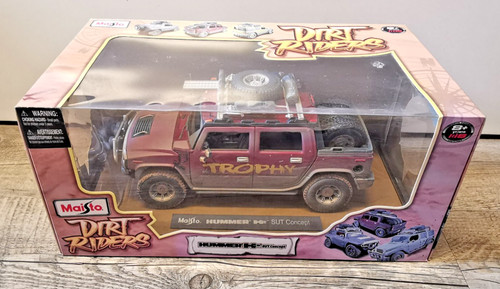 Maisto dirt riders hummer - maisto, h2