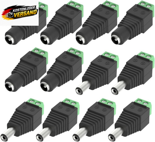 Stück stecker buchse - stück, dc