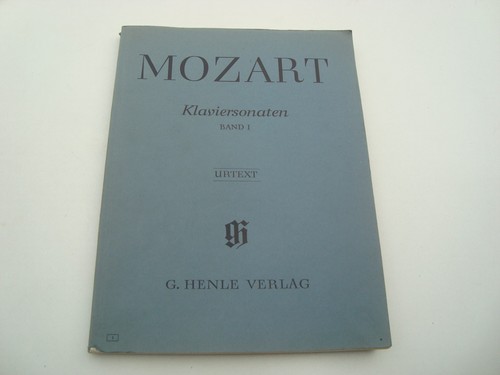 Klavier notenbuch mozart - klavier, notenbuch: