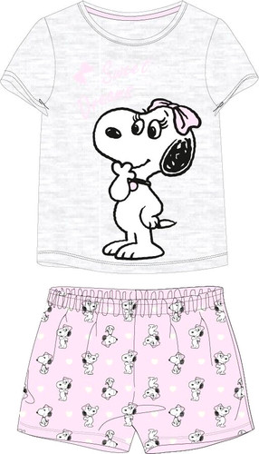 Shorty schlafanzug kurz snoopy - kurz,