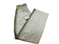 Palm Angels Damen Anzughose mit Seitenstreifen off white Gr.40