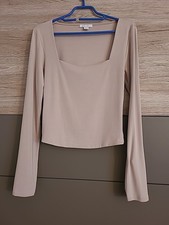 Amisu oberteil beige - amisu, gr.