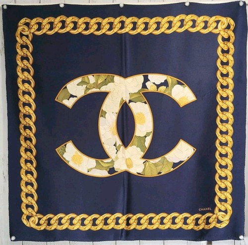 Chanel seidentuch camellia - seidentuch,