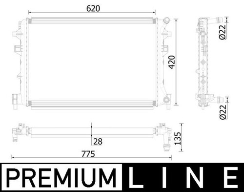 Mahle cir 000p - cir, 38