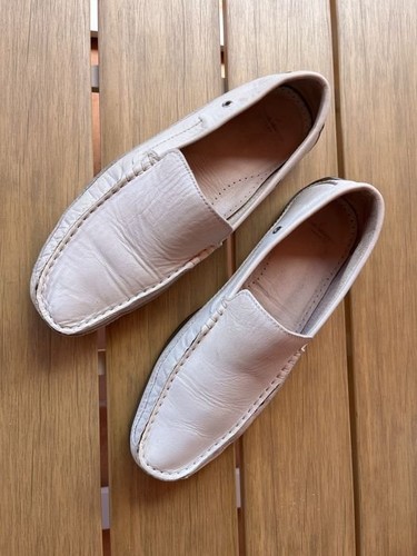 Men heels white leather - white,