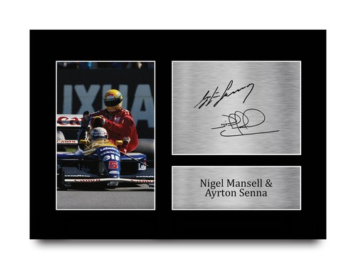 Nigel mansell ayrton senna - ayrton,