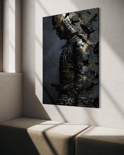 Leinwand bild samurai krieger - samurai,