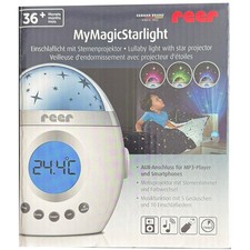 reer MyMagicStarlight Einschlaflicht – Sternenhimmel Projektor, Musik, Timer, Te