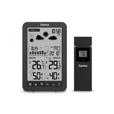 HAMA Wetterstation "Ko Samui", mit Außensensor, Funk, Wecker, #1906936