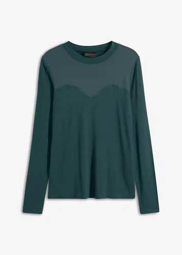 Neu langarmshirt mit mesh - neu, gr