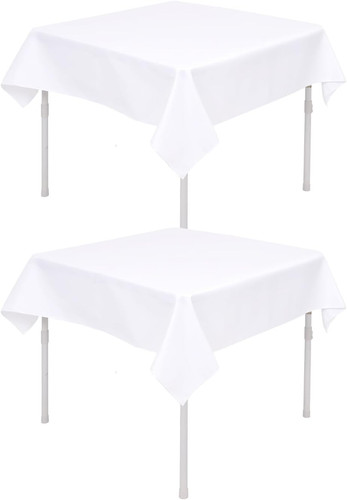 Stück weiß tischdecke - weiß,