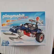 PLAYMOBIL Action 9058 Eispiraten-Racer Polarstation Eistrike Polizei Schneemobil