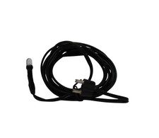 Krippenzubehör LED Lichterkette rot 160 cm mit Flackerfunktion Niedervolt