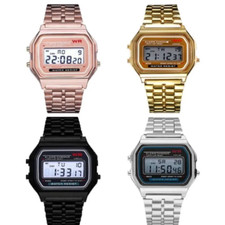 Digitale 24h lcd metall - 12-24h,