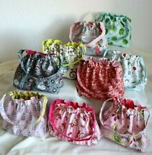 Handtasche Mädchen, Kinderhandtasche, zum Wenden, Stoff, Handgefertigt, Geschenk