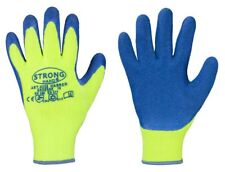 Winterhandschuhe StrongHand Arbeitshandschuhe Winter Thermo gefüttert, Gr. 8-12