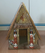 Western Fort Spitzdachhütte Emil Bayer KG DDR Indianer Cowboys Spielzeug