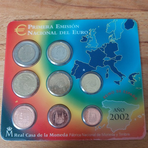 Kms spanien 2002 coin set - coin,