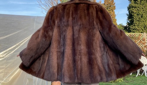 Nerzjacke pelzjacke gr - cm,