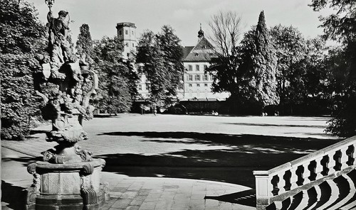 Fulda schloss 1960er - fulda, alte
