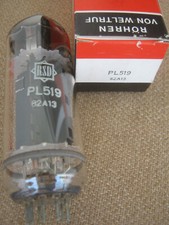 PL519  ( PL509 / 40KG6 / A )   Röhre  RSD  ( TUNGSRAM ) - NEU /  NOS -  PL 519