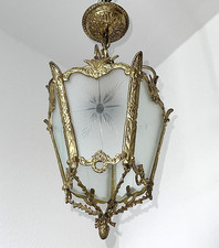 Messing Hängelaterne Louis XVI Stil