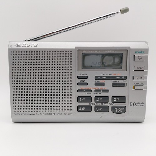 Sony icf sw35 stereo - fm,