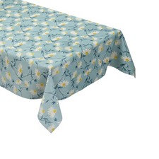 Wachstuch Tischdecke hellblau