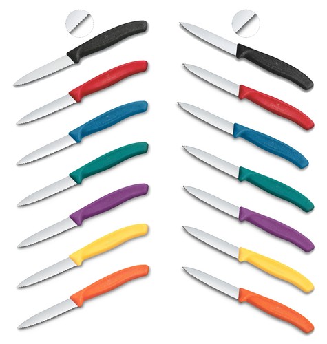6er gemüsemesser - 1-2-4-6er,