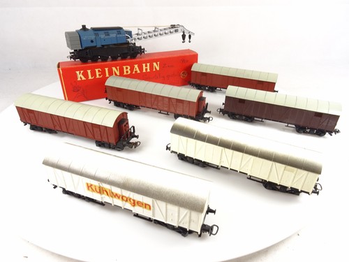 Kleinbahn güterwagen set mit - kleinbahn, güterwagen-set