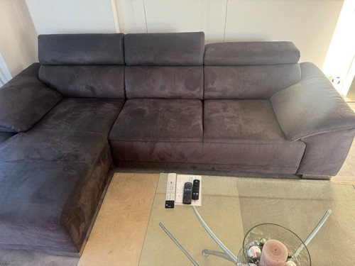 Ecksofa gebraucht alcantara - ecksofa, gebraucht,