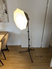 FGen Softbox Fotostudio Set 85W LED Leuchte mit Stativ und Fernbedienung