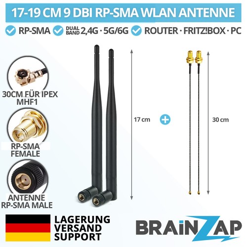 9db wlan antenne - 2x,