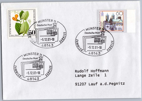 Sonderstempel münster 2001 - münster,