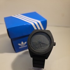 Adidas Uhr Schwarz ADH2710 Sport Klassisch Neu OVP 