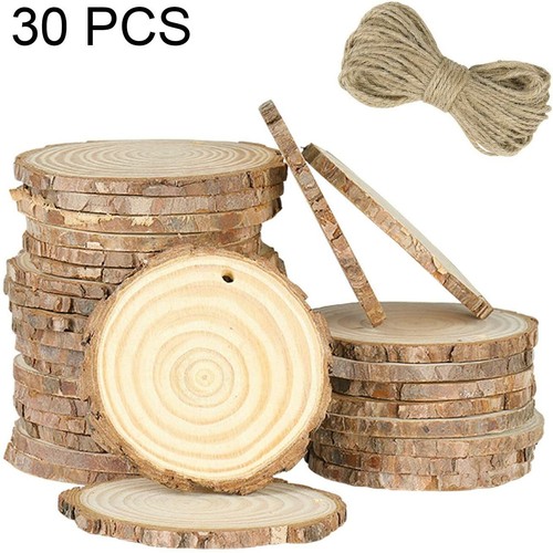 30x wood holzscheiben - wood,
