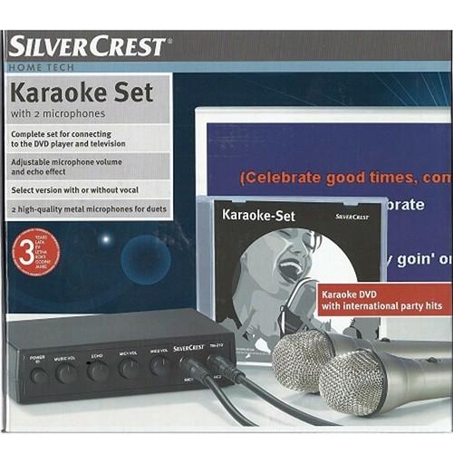 Karaoke set anlage silvercrest - set,