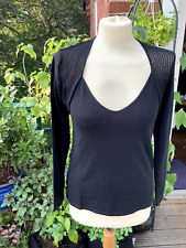 Slightly kinky Top schwarz